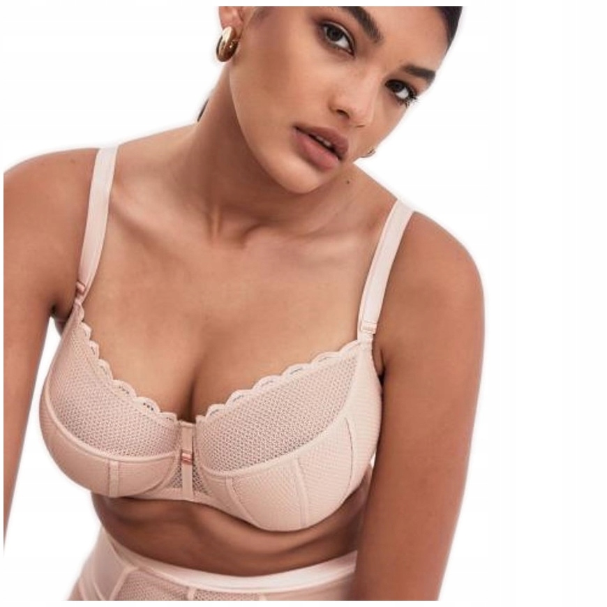 Biustonosz Alles Chita Pu półusztywniany półmiękki beżowy -- 70H