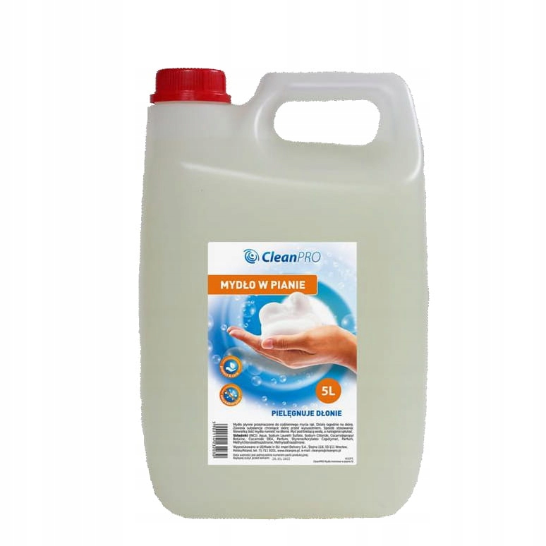 

Mydło Do Rąk W Pianie Mleko Wanilia 5L
