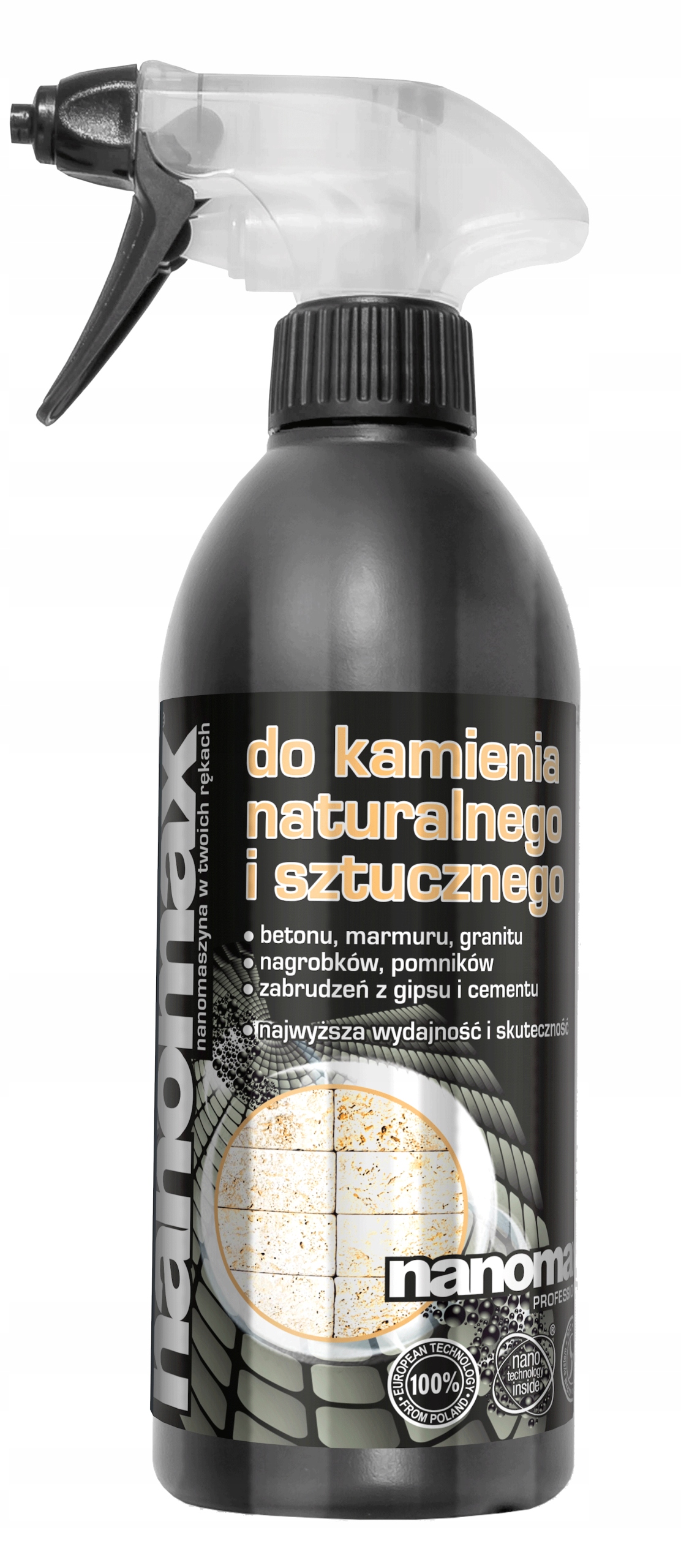 Levně 3X Nanomax Nanomax pro přírodní a umělý kámen 0,5 l