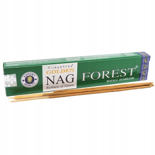 

Forest Las kadzideka o zapachu lasu Golden Nag
