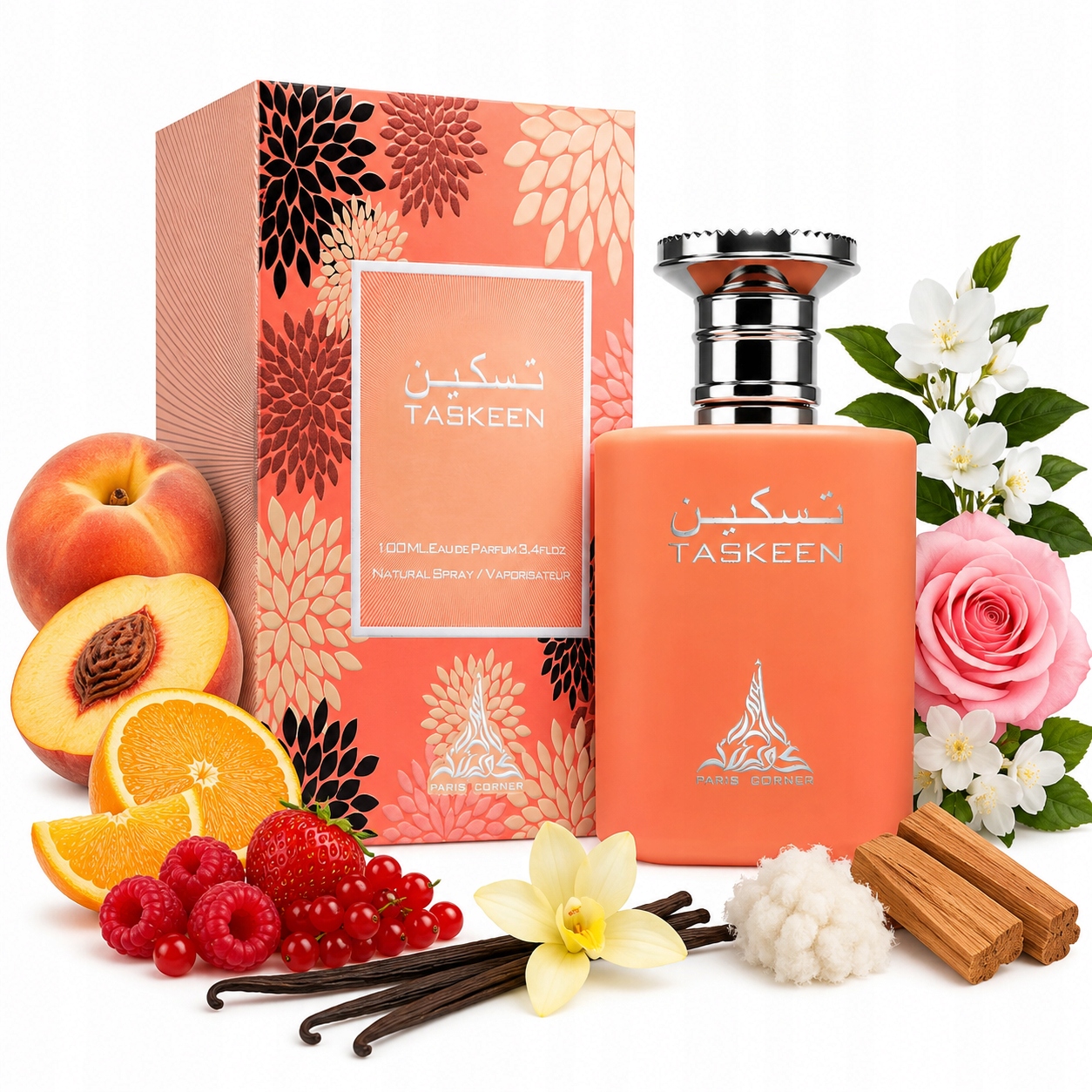 Oryginalne Perfumy Arabskie Paris Corner TASKEEn Edp+gratis!