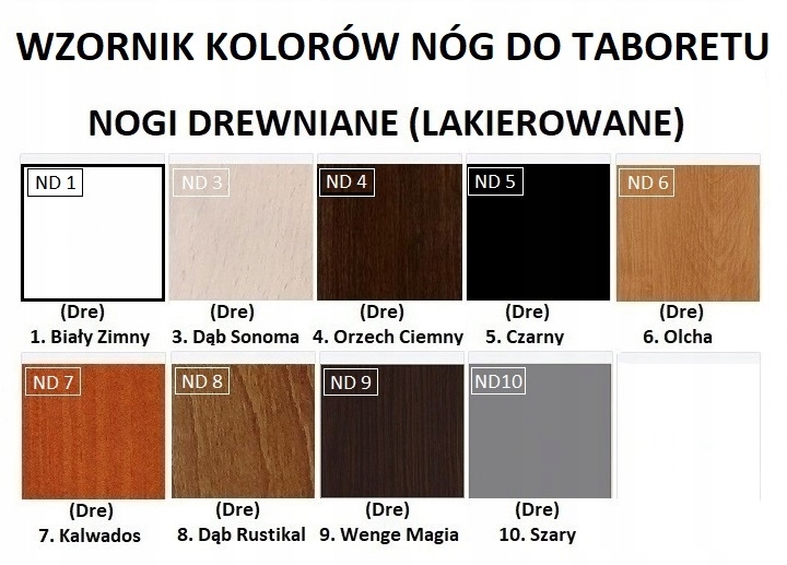 Taboret drewniany tapicerowane siedzisko Stołek do kuchni 635 Producent Marka Art. Decoration