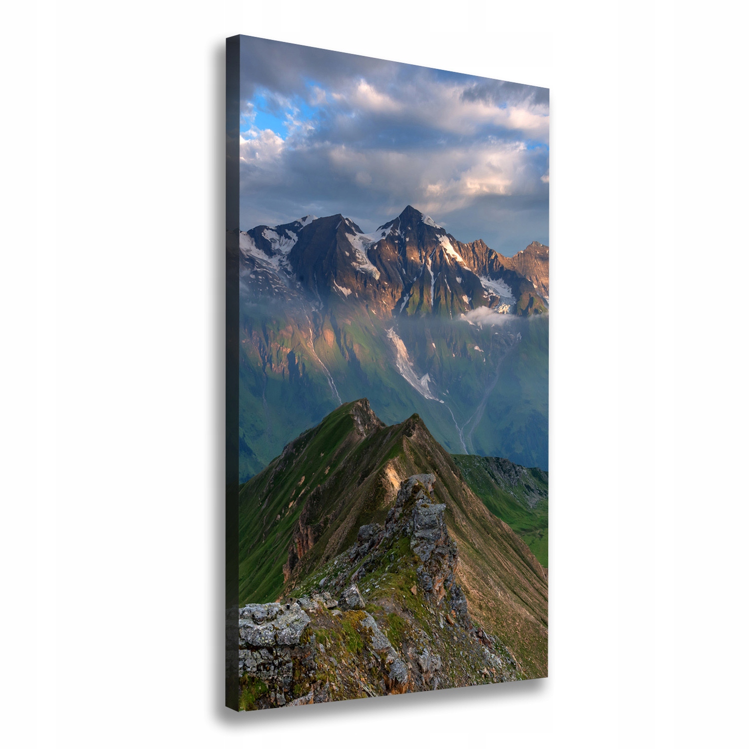 

Foto obraz na płótnie Górskie szczyty 50x100 cm