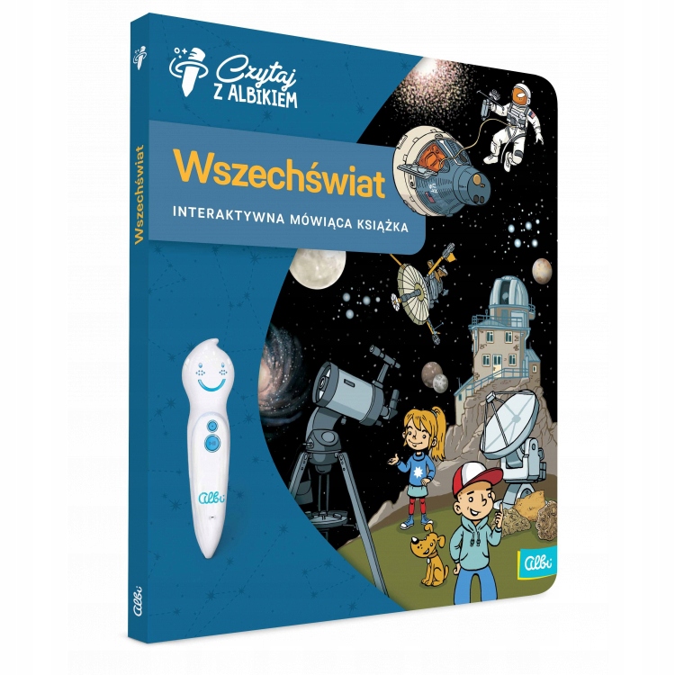 CZYTAJ Z ALBIKIEM WSZECHŚWIAT KSIĄŻKA ALBIK MÓWI