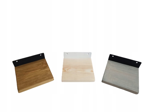 Zestaw 3 półek na kwiaty zdjęcia LOFT