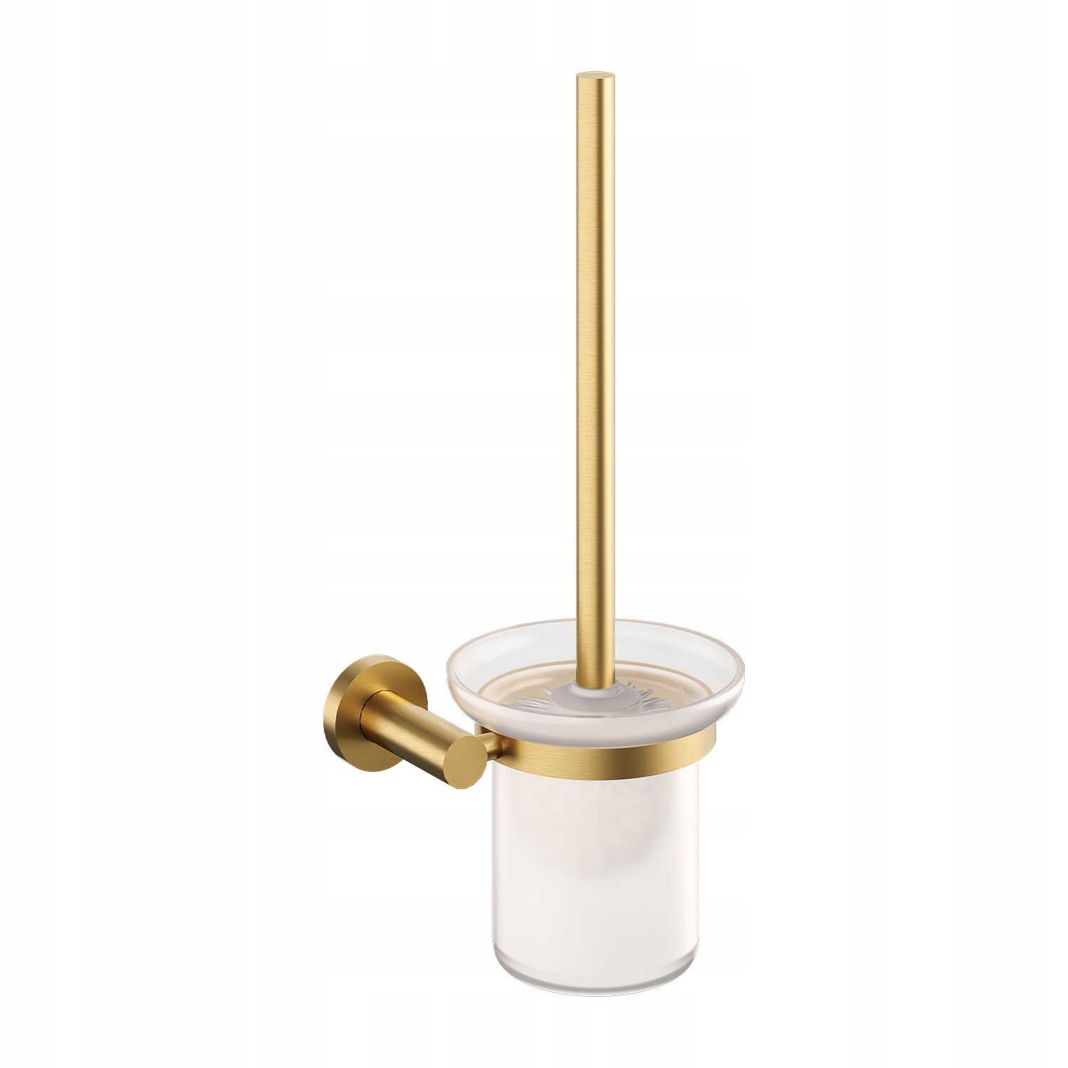 Szczotka toaletowa Omnires Modern Project złota MP60620GLB