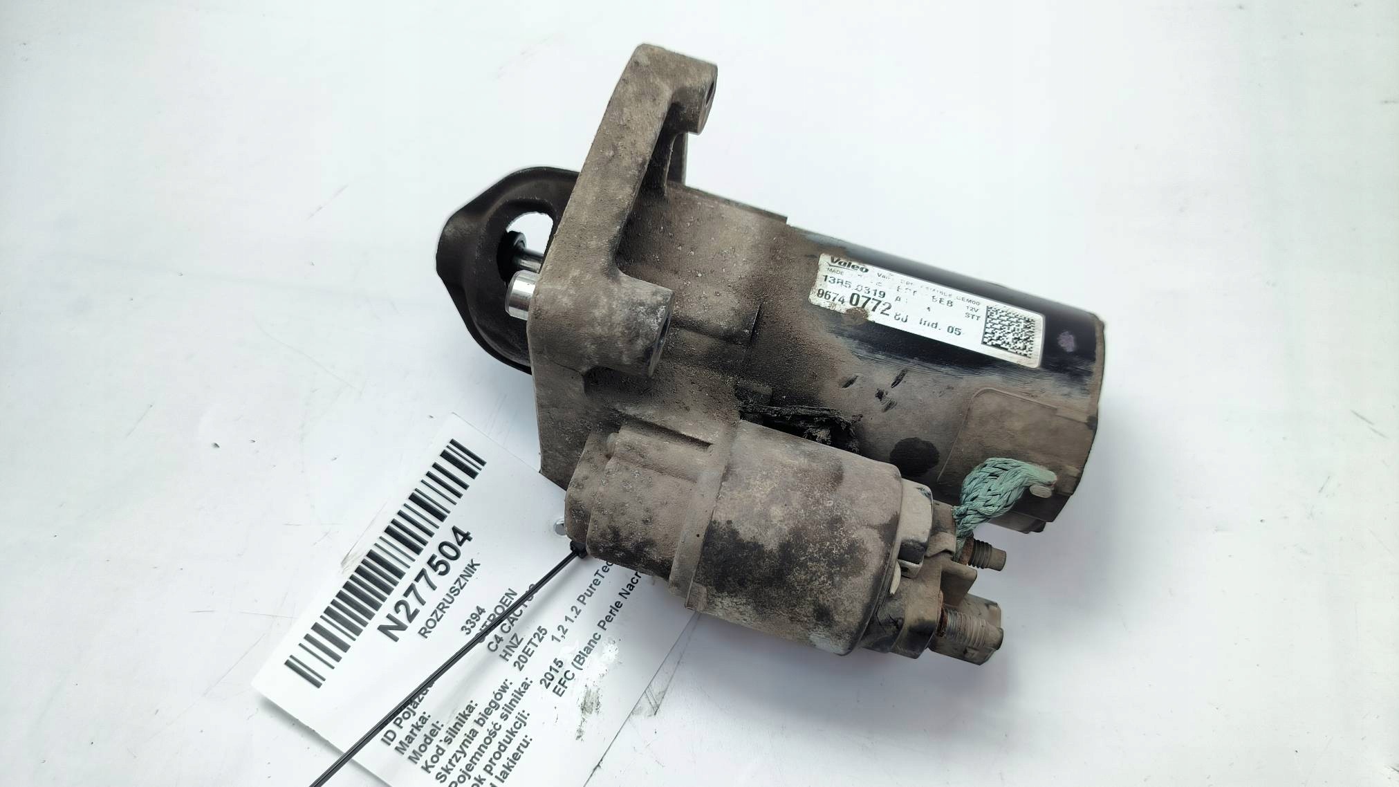 Anlasser Starter 9674077280 CITROEN C4 CACTUS