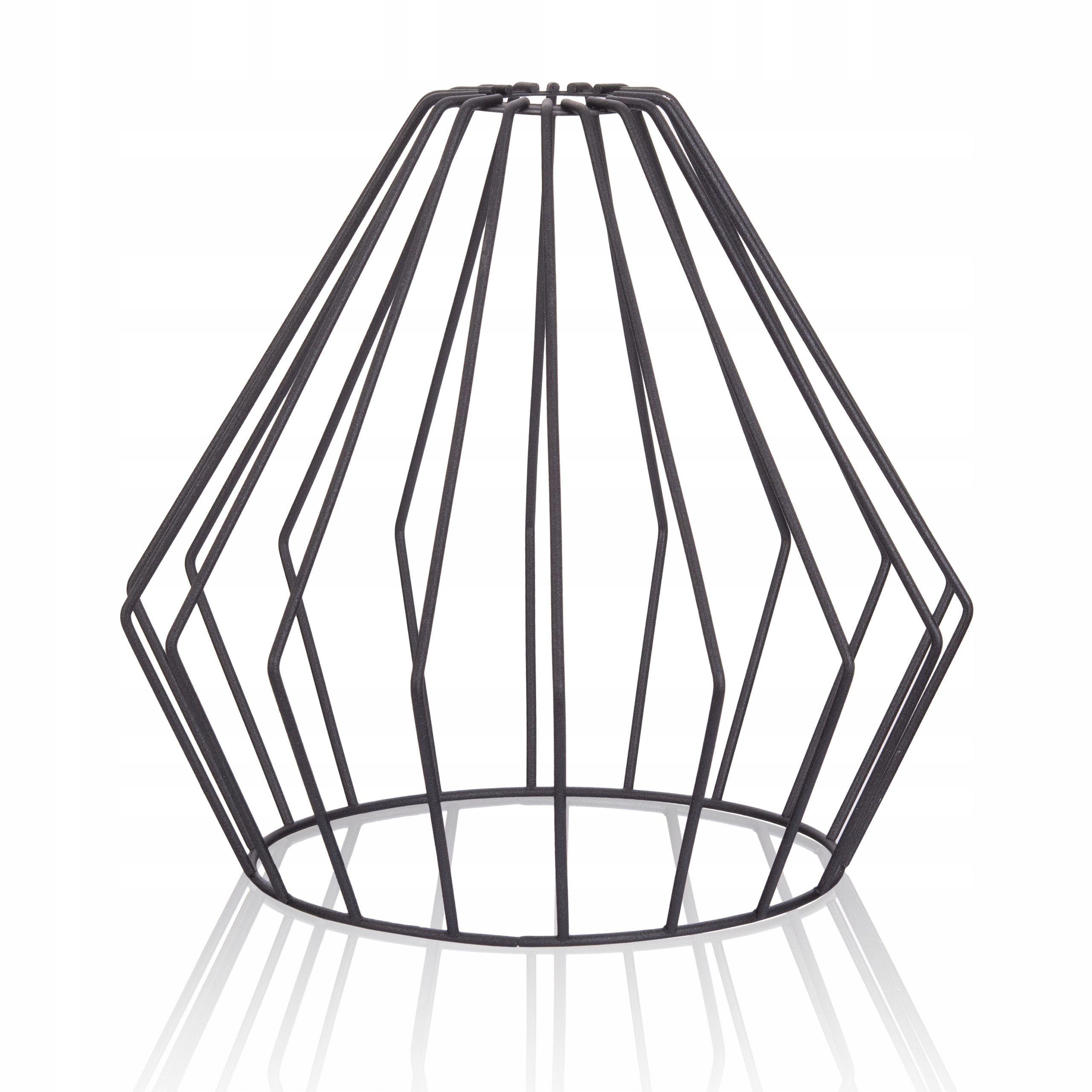 

klosz z drutu metal E27 Loft druciany czarny