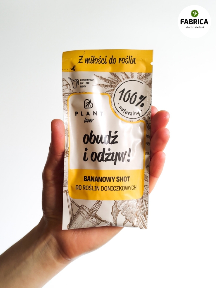 

Bananowy nawóz do roślin – Bananowy Shot Odżywia