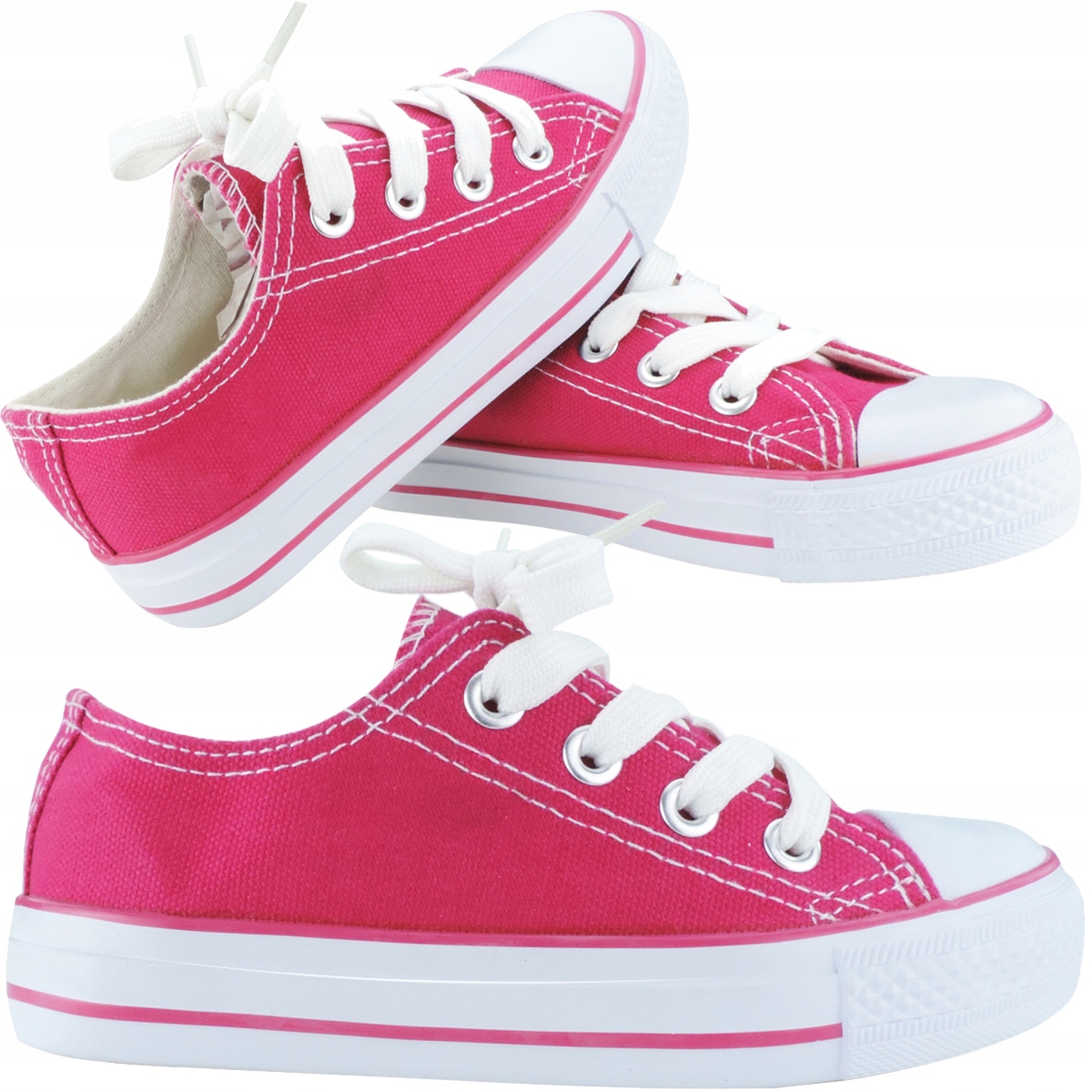 TRAMPKI DZIECIĘCE TENISÓWKI RÓŻOWE BUTY ROZ: 27