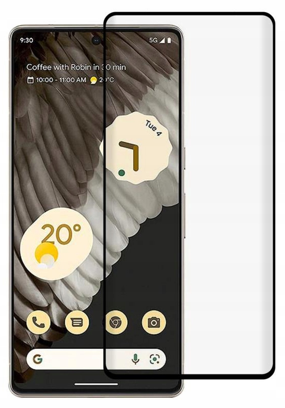 

Szkło 9H Czarne do Google Pixel 7 Pro