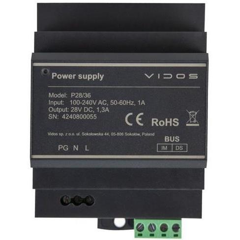 Napájecí zdroj Vidos Duo P28/36