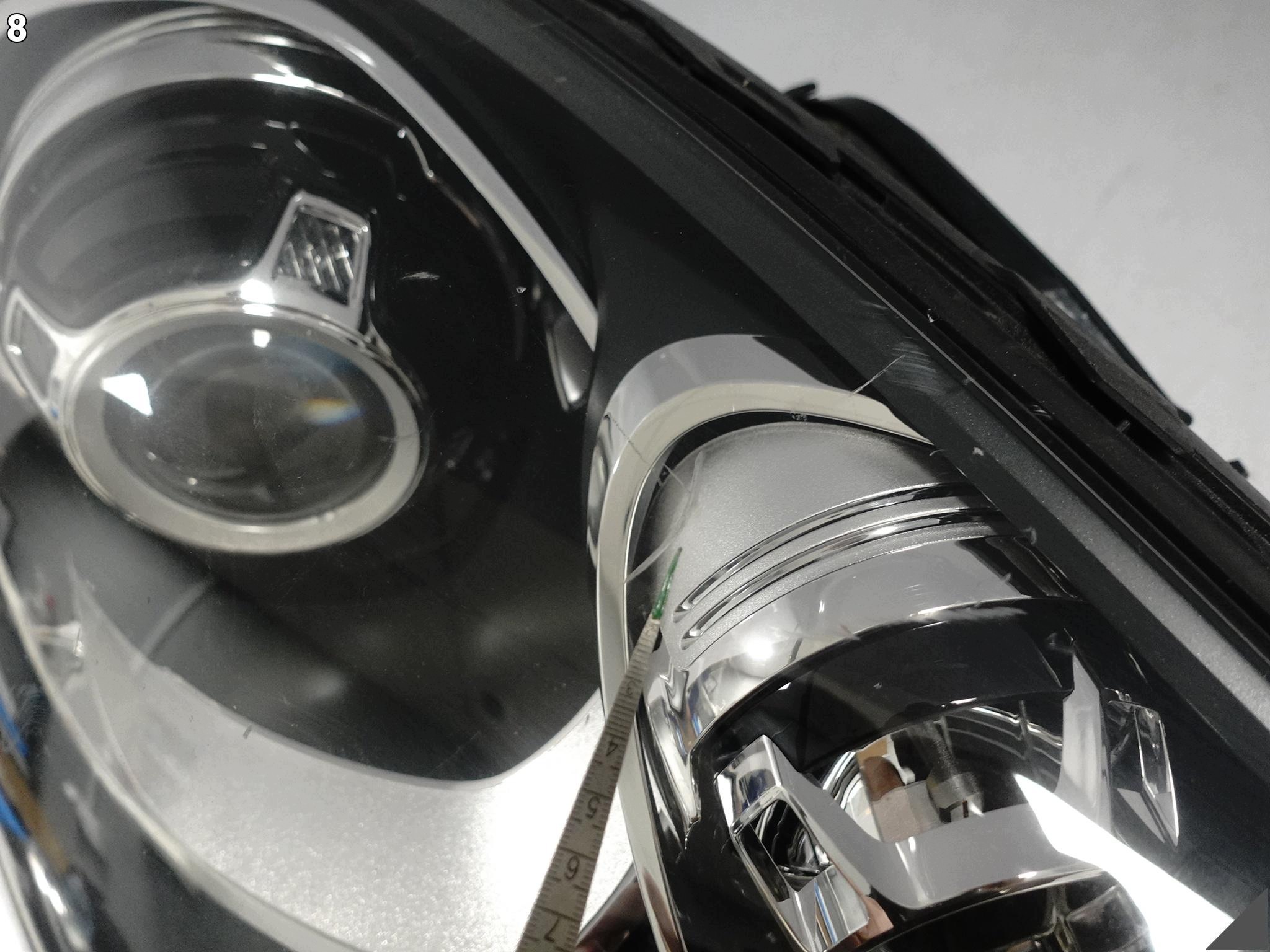 PORSCHE CAYENNE II 7P5 LIFT 14-18 light XENON D3S + LED positioning right front