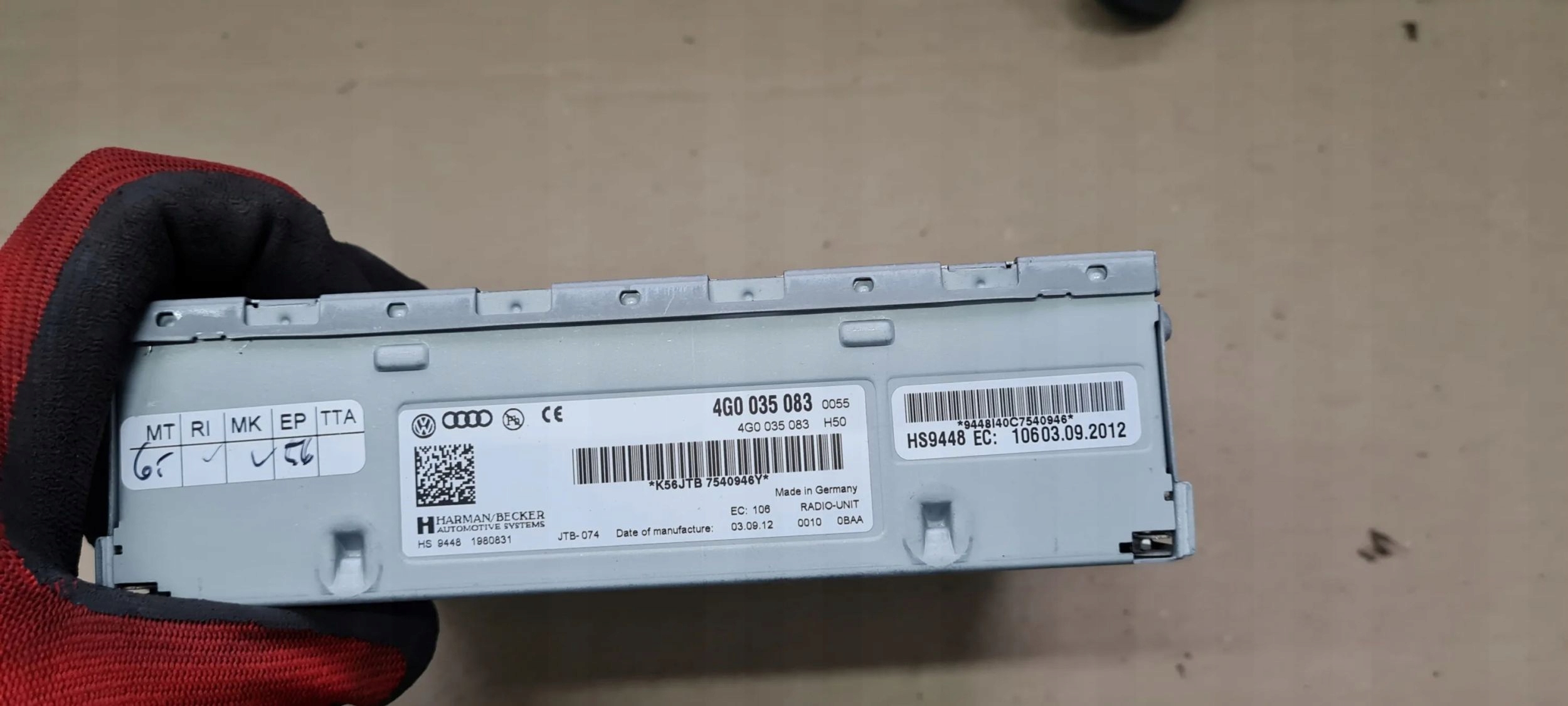 A6 C7 4G module TUNER radio 4G0035083 A7 4G