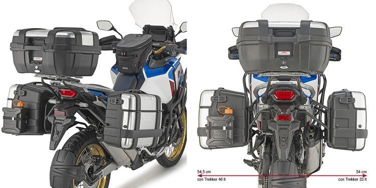 Givi PLO1178MK Rám bočných kufrov One-fit Monokey CRF1100