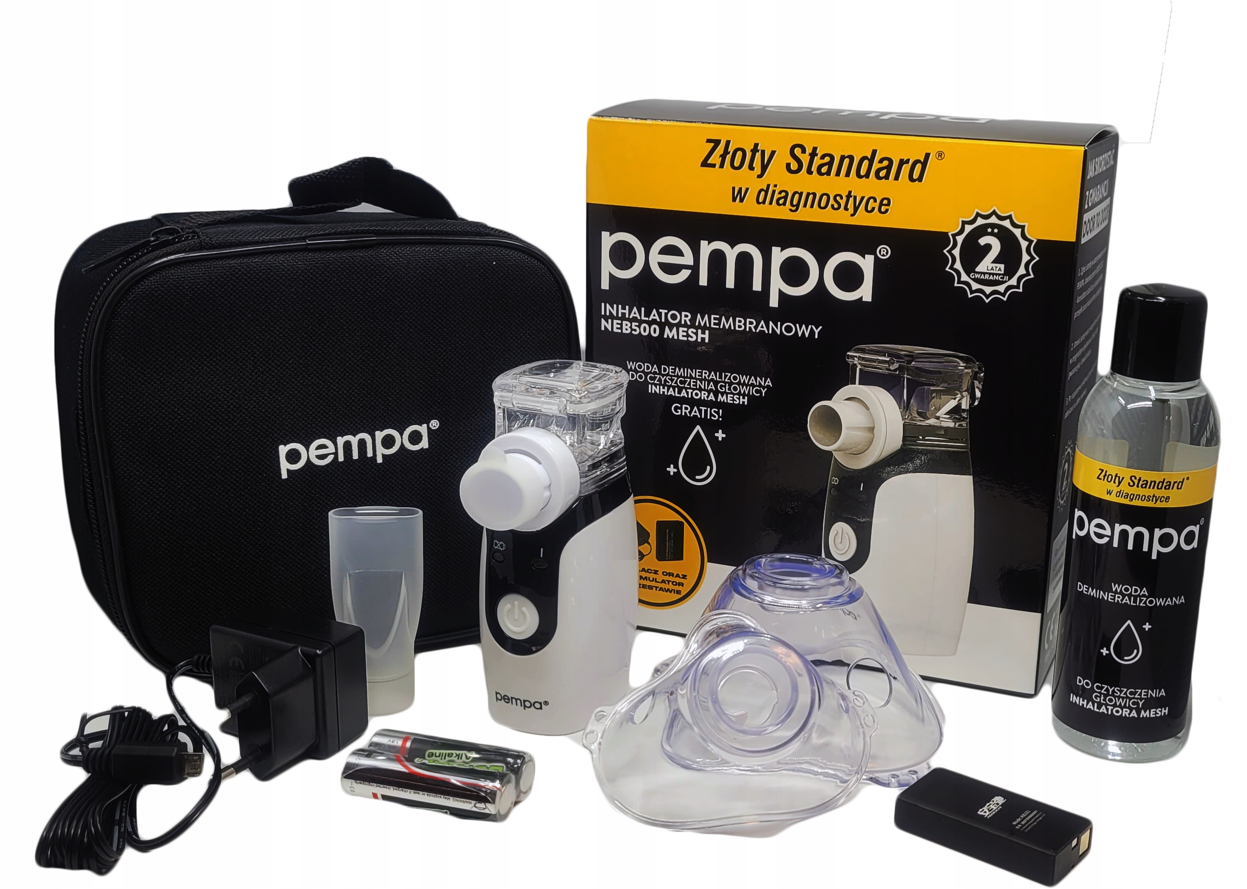 

Pempa Neb 500 Mesh Inhalator Membranowy +zasilacz