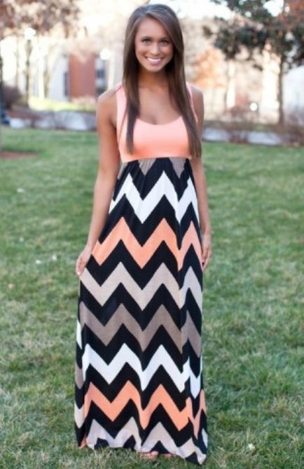 

Sukienka Długa Zwiewna Maxi Aztecka Lato Róż Beż M