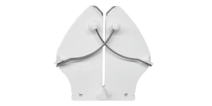 brousek Cozzini Ergo Steel II bílé