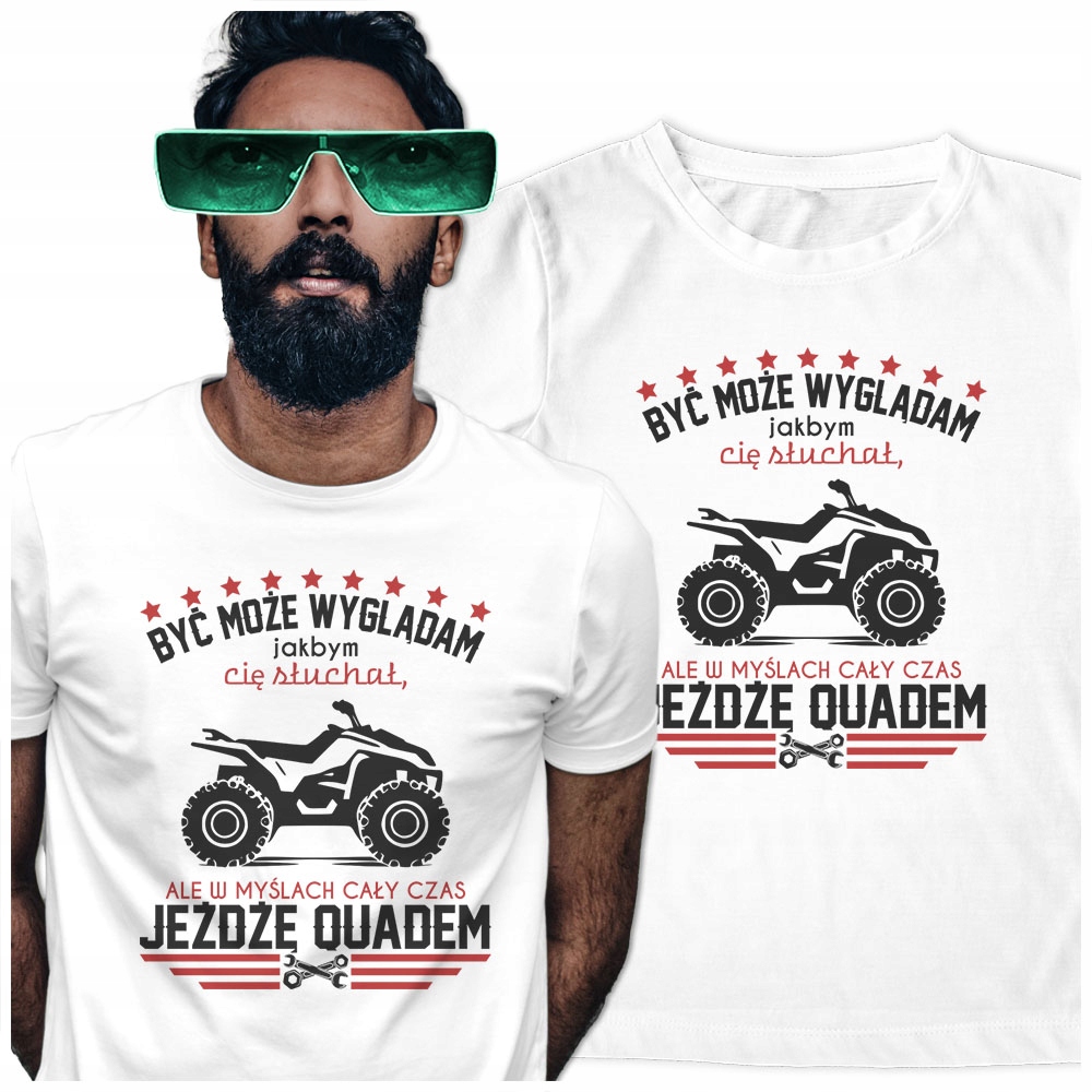 

Koszulka Jeżdżę Quadem Quad Urodziny L