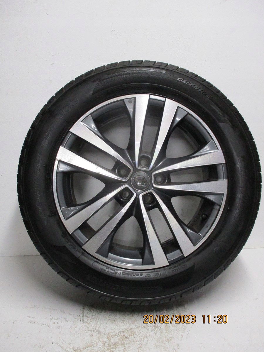 wheels discs tyres RENAULT KOLEOS II R18 6 4 mm