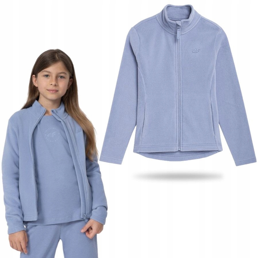 

Bluza Polarowa Dziewczęca 4F Dziecięca Polar Sport
