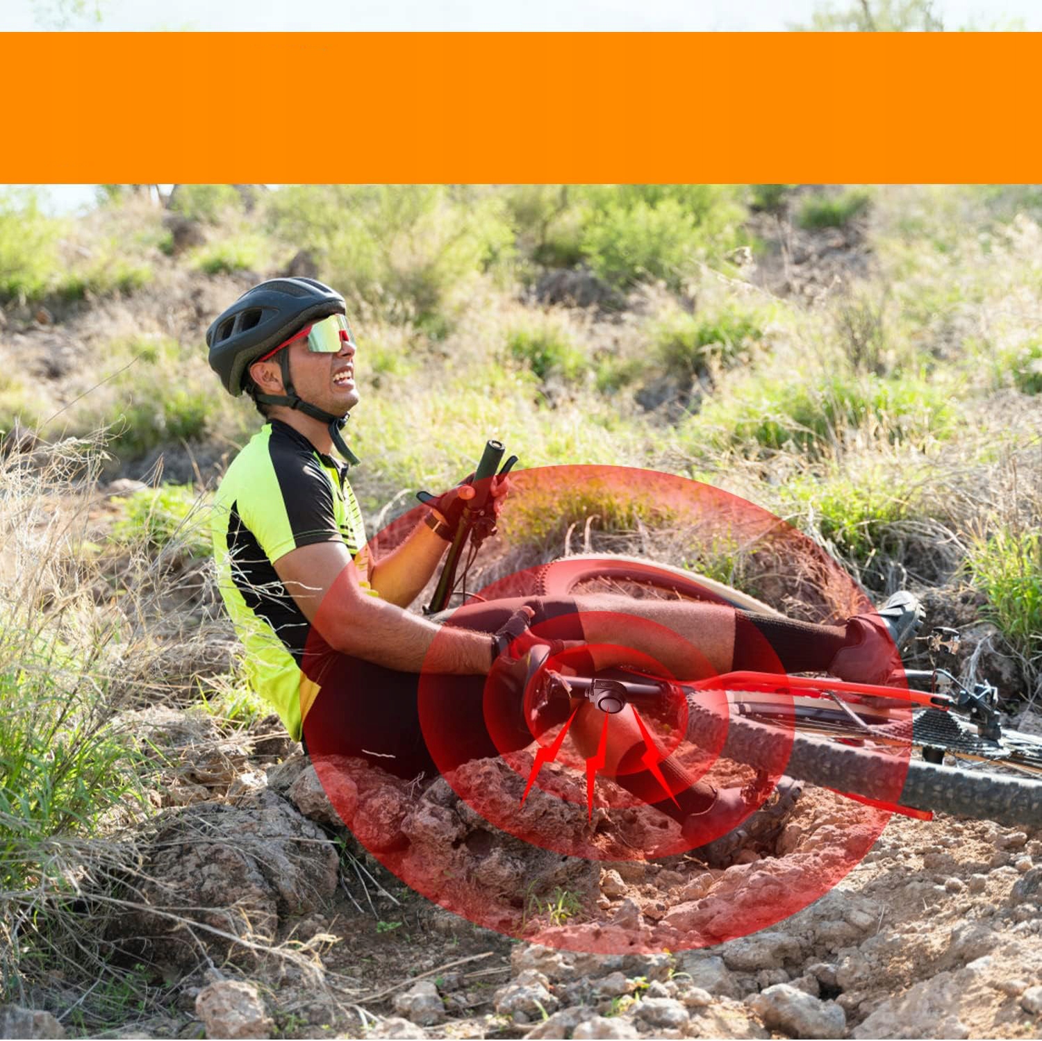 ALARM ROWEROWY, Z PILOT ZDALNEGO STEROWANIA, 115DB SUPER LOUD, DO MOTOCYKLA Model Rowerowy system alarmowy