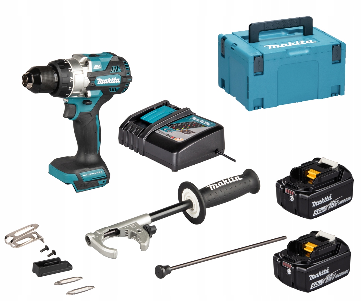 Makita DDF492RTJ Aku Wiertarko-wkrętarka 18V Korpus Makita Pl