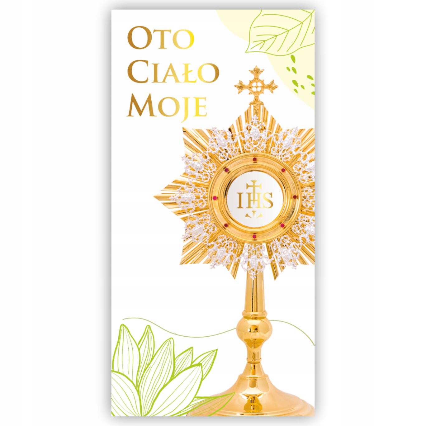 Dekoracja na BOŻE CIAŁO 200x100cm ozdoba ołtarz baner plandeka EAN (GTIN) 5904157601606