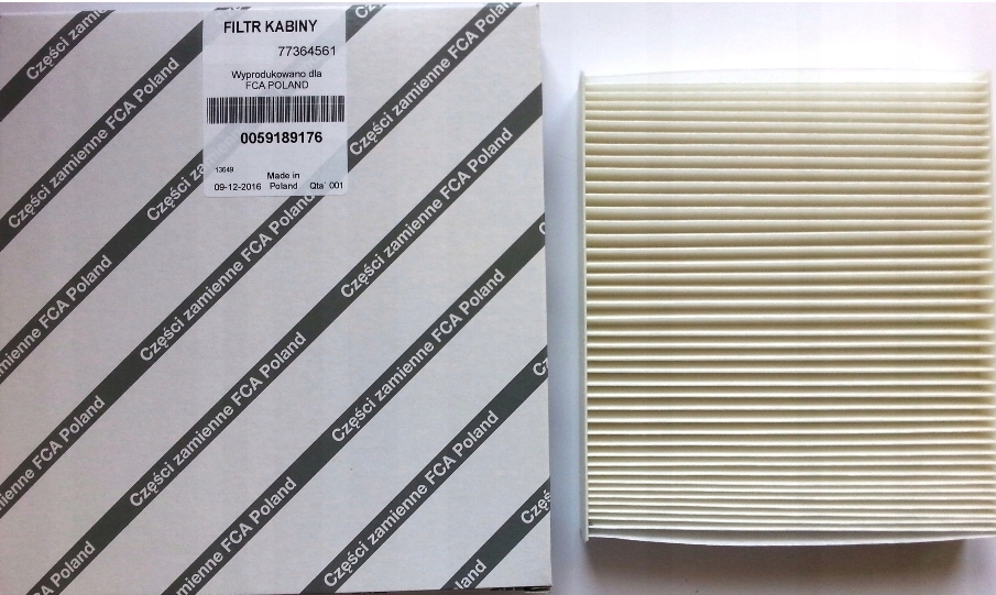 Zestaw filtrów oryginalnych OE Fiat Tipo 1.4 120KM Numer katalogowy części 55242758