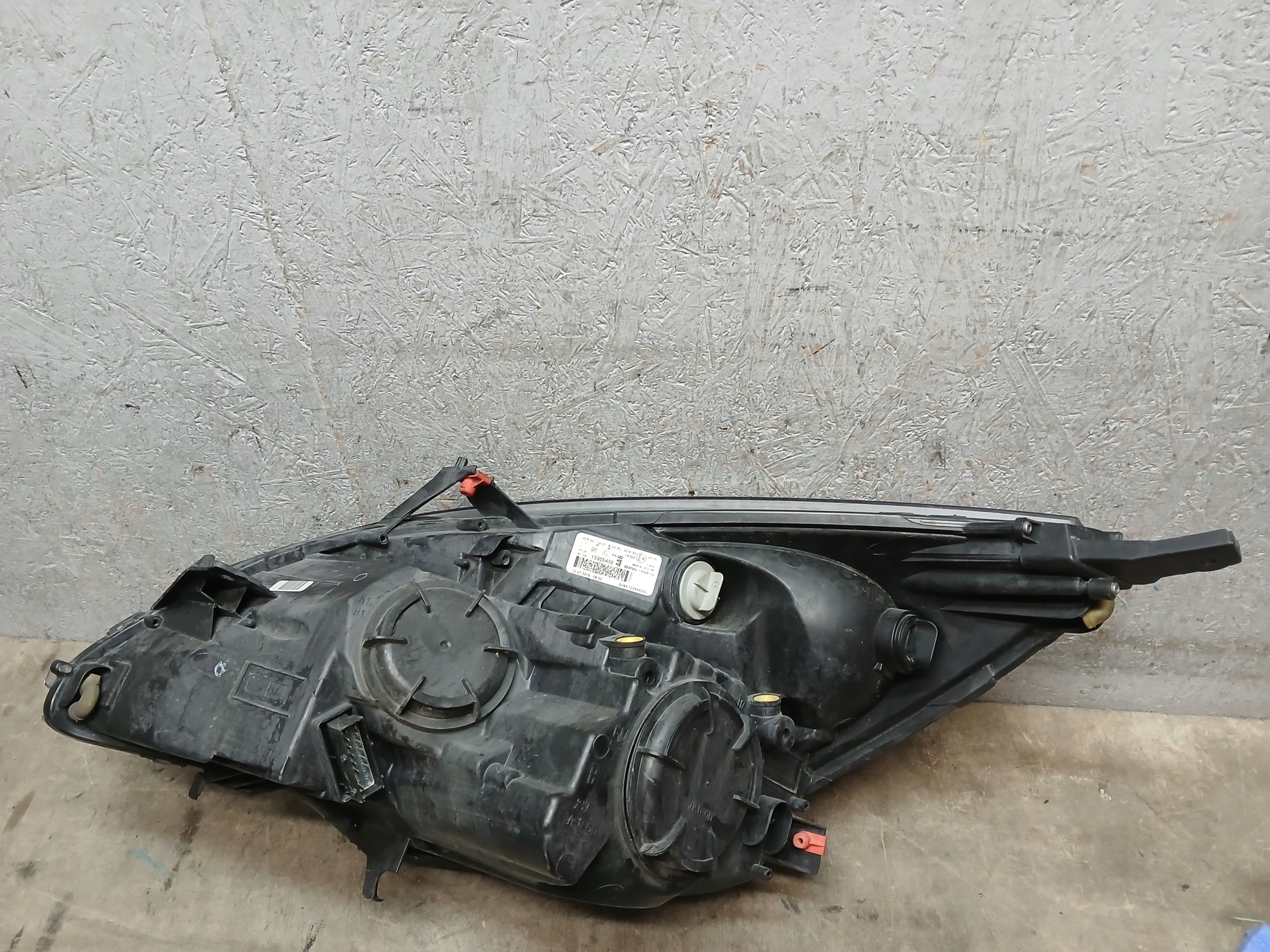 light front right OPEL MERIVA B lens 13305430
