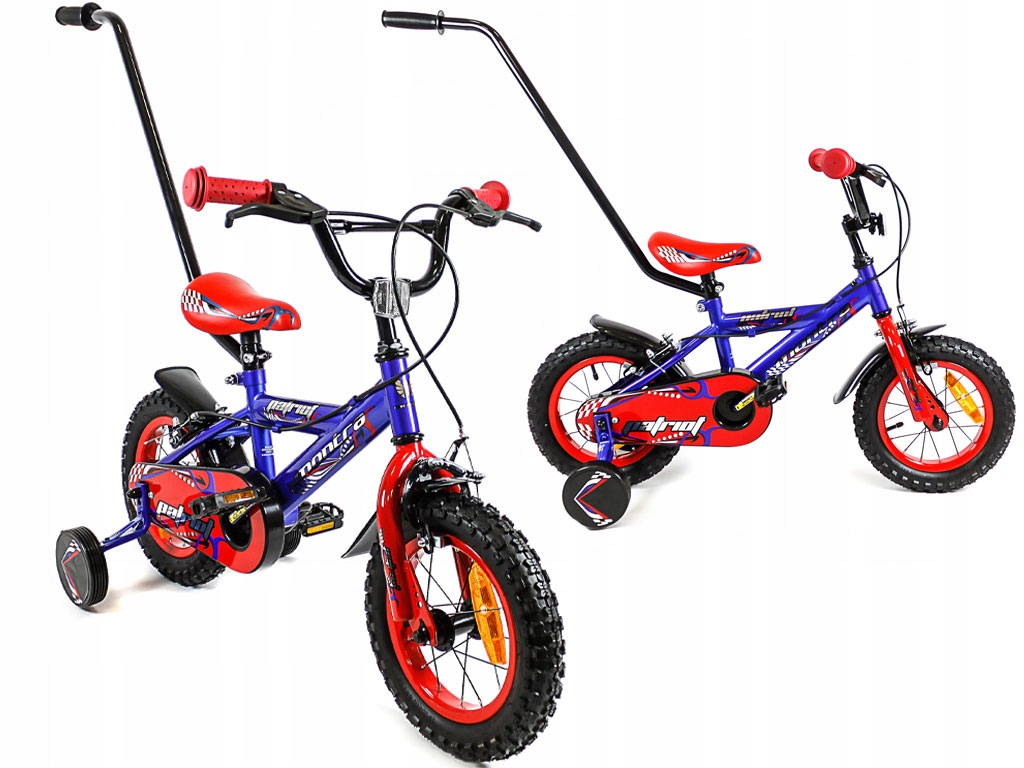 Rower Rowerek Dziecięcy Z Kółkami Dla Chłopca Bmx 12 Cali Patriot Cars