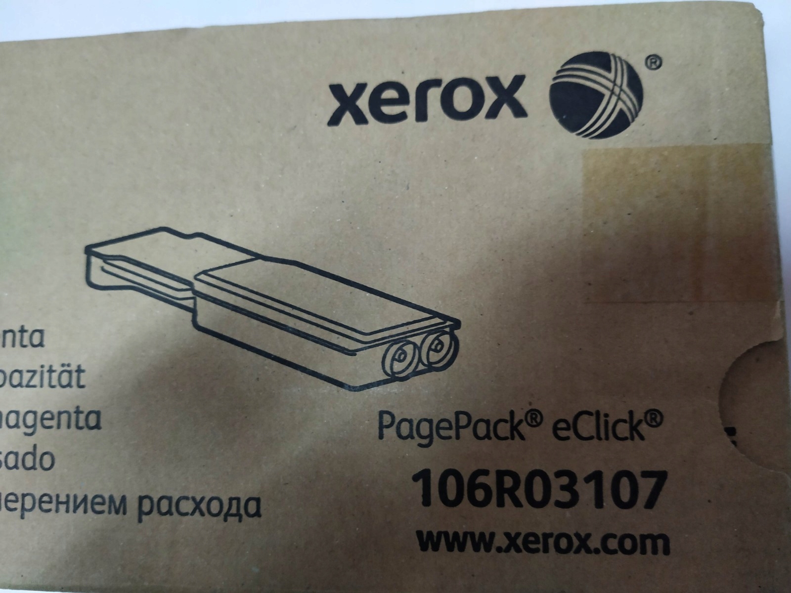 Toner M Xerox Wc 6655 106R03107 106R02753 originál