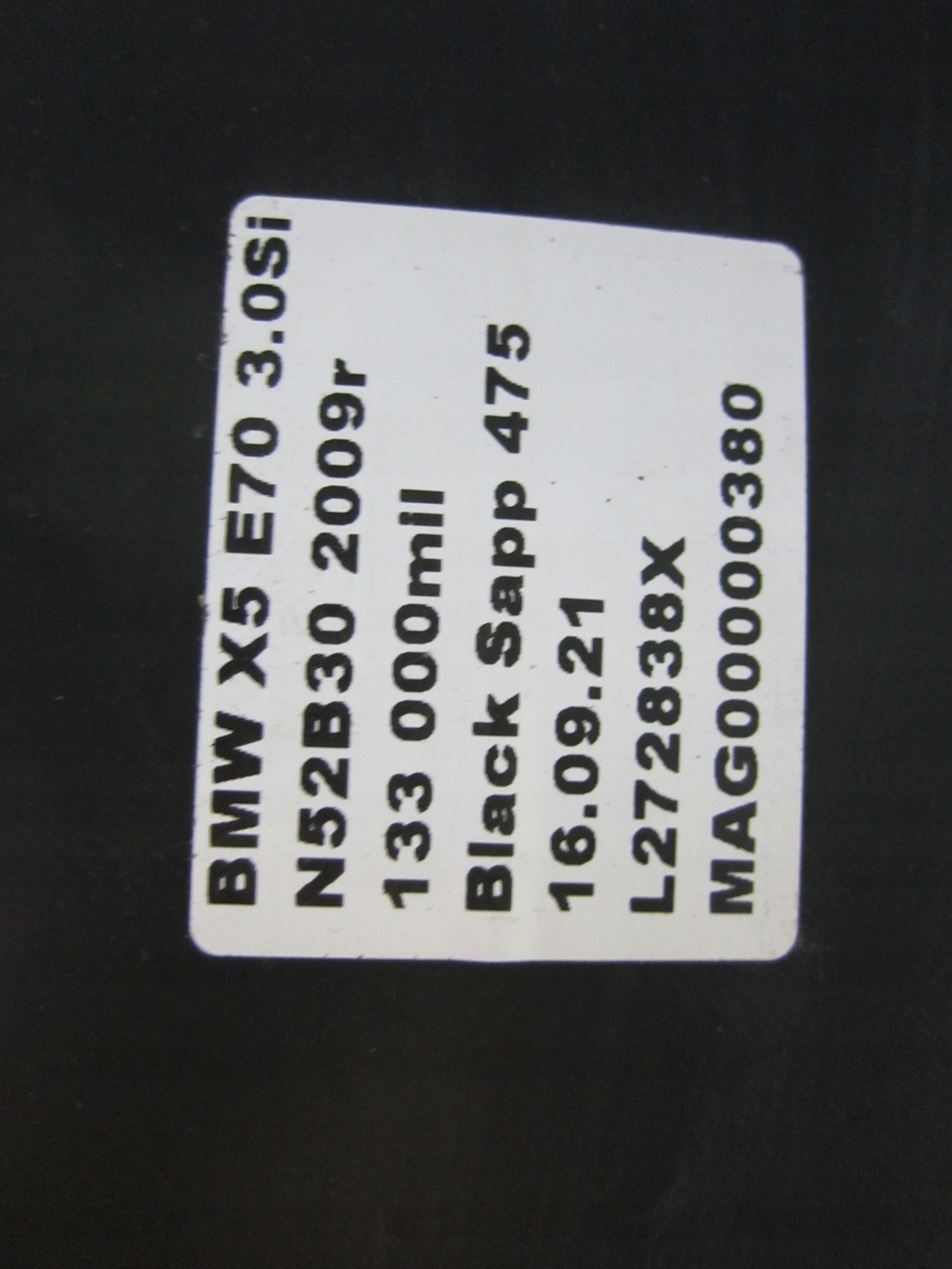 BMW E70 X5 mudguard right front right 7169414
