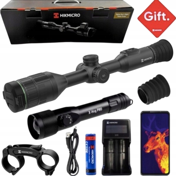 Zaměřovač nočního vidění Alpex 4K s X-hog v2 Pro 3V1 Nebo Noxar v2 Pro 4V1