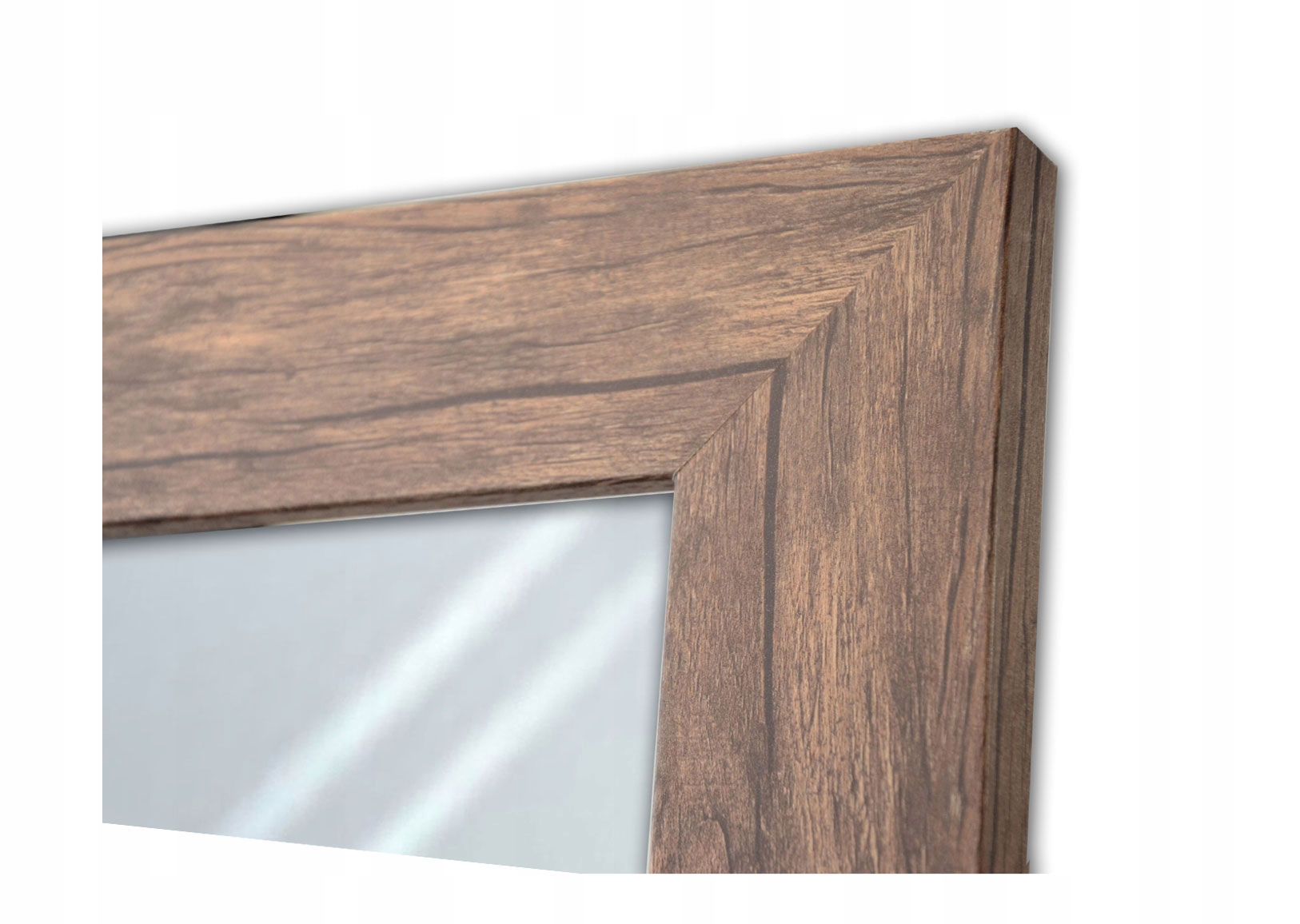 

Lustro szerokiej w ramie 160x70 postarzane drewno