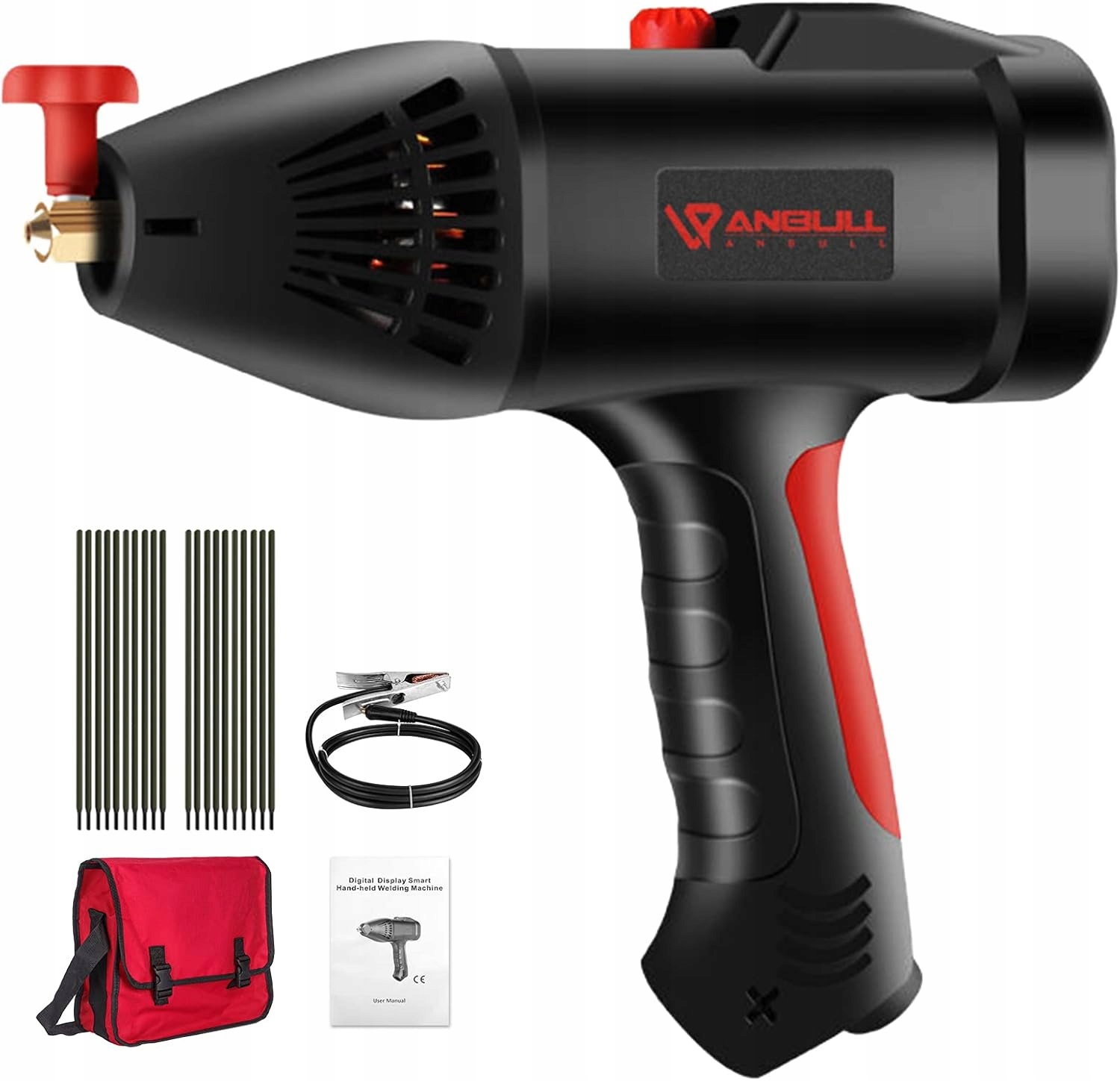 Anbull elektrodová svářečka 120 A 220 V 3000 W Arc invertorová svářečka Arc