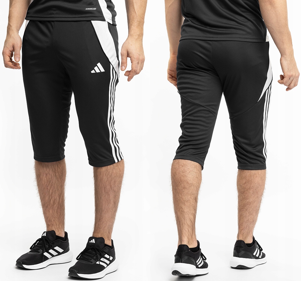 adidas Spodenki spodnie męskie treningowe sportowe 3/4 Tiro 24 roz.XXL
