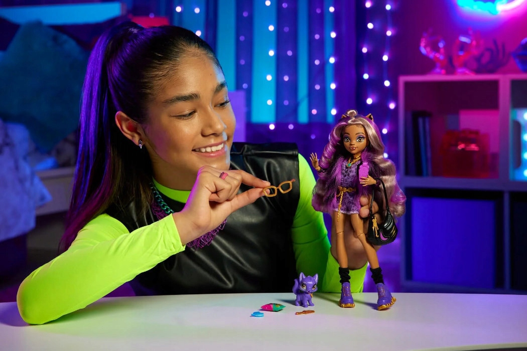 Lalka MONSTER HIGH Clawdeen Wolf HHK52 Płeć dziewczynki