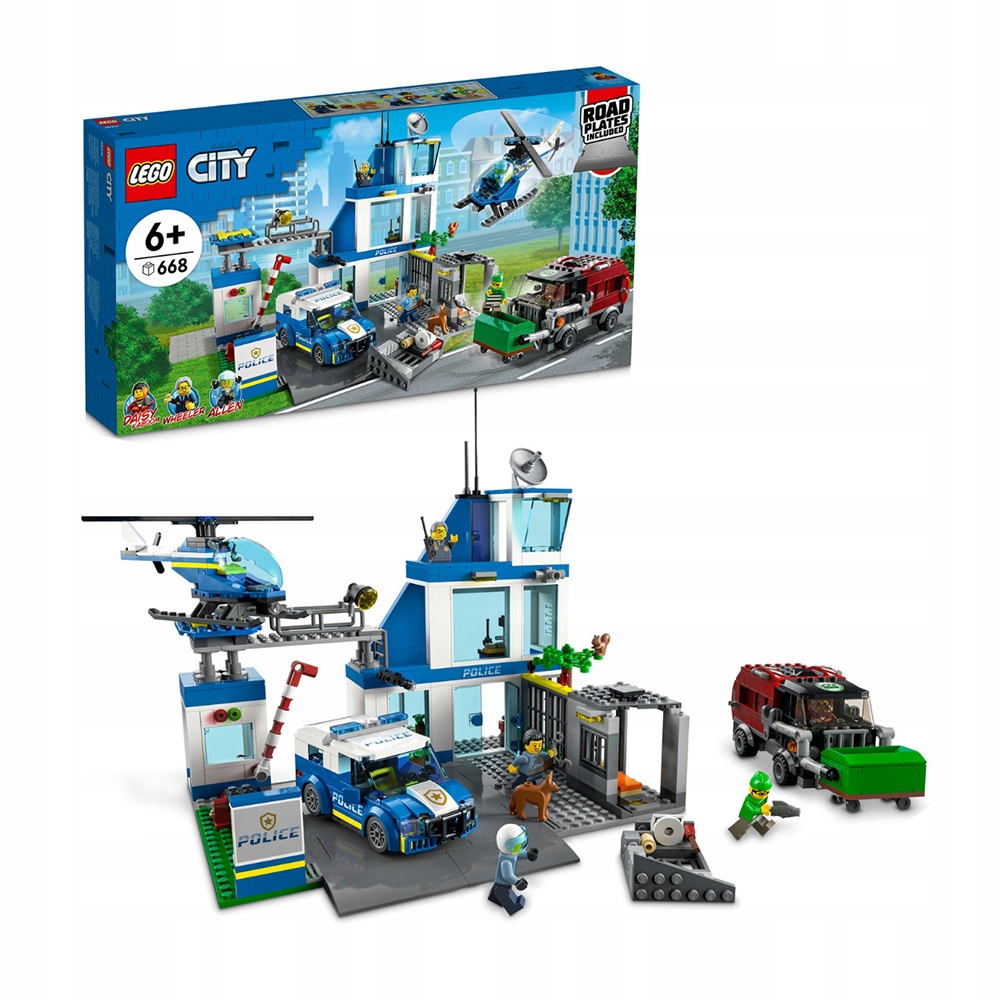 Lego City 60316 Policejní stanice