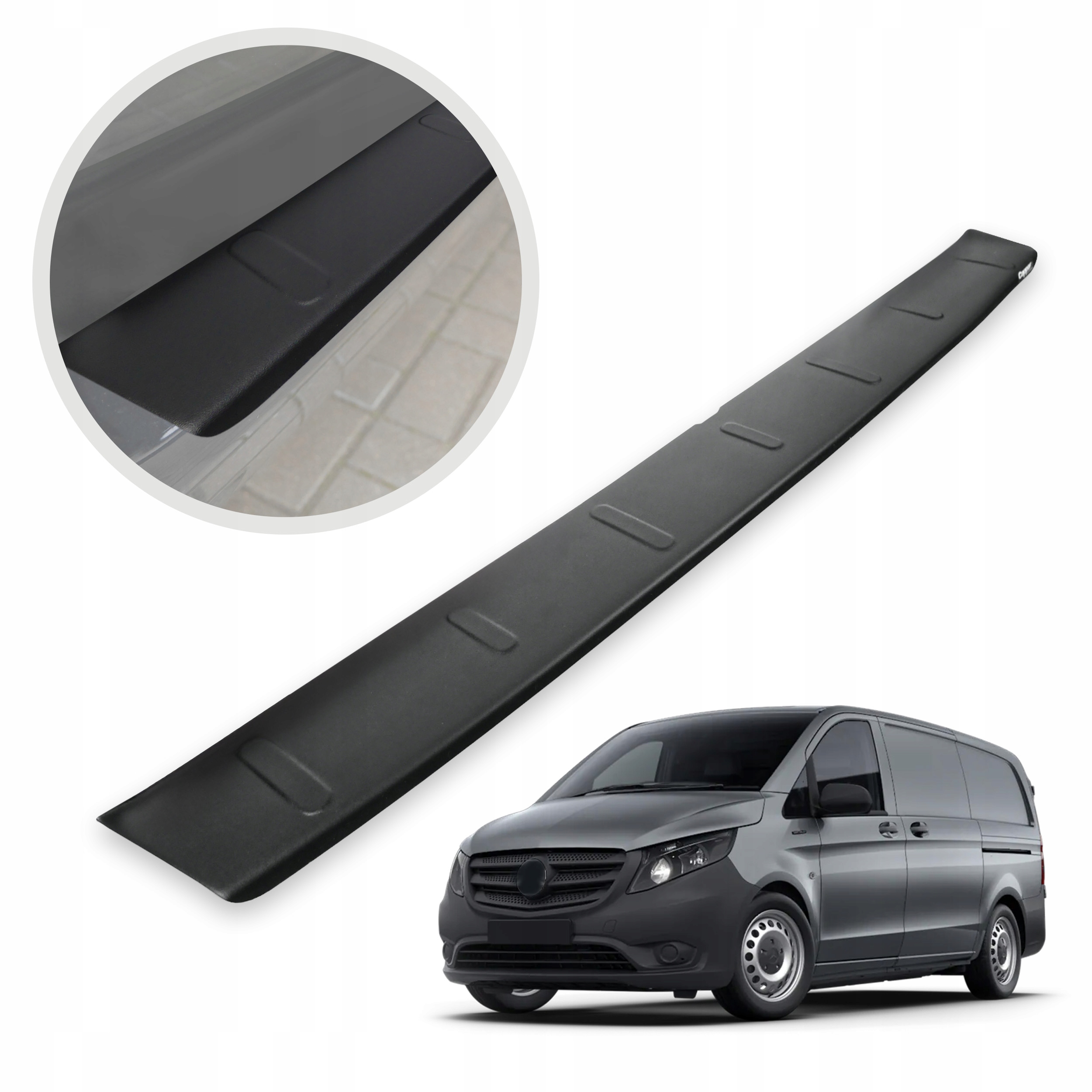 Ochranná lišta na nárazník pre Mercedes Vito V-klasa W447 2014-