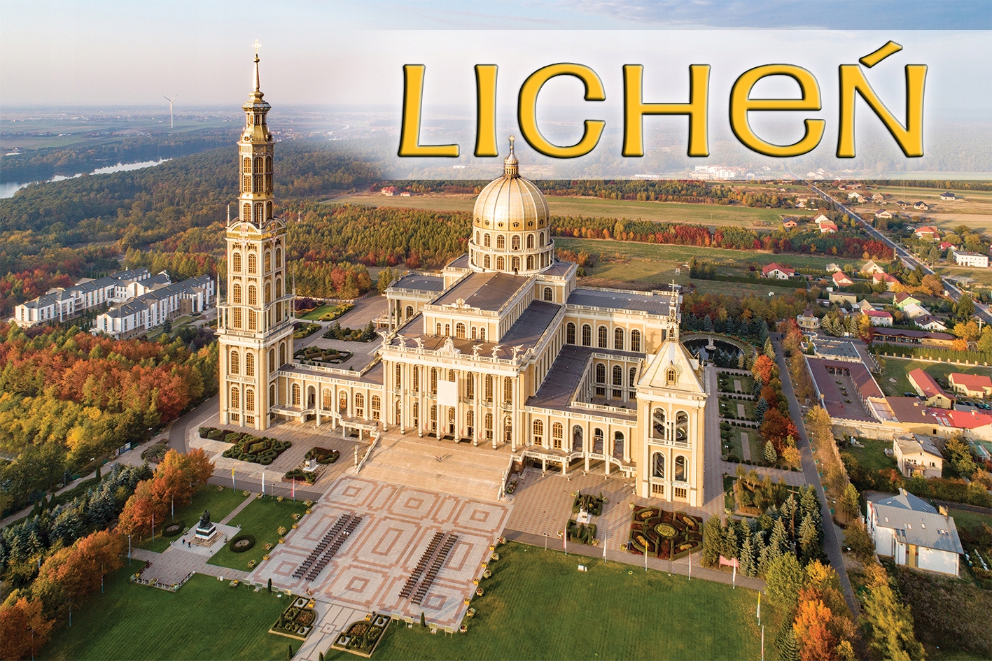 

Magnesy na lodówkę miasta - Licheń