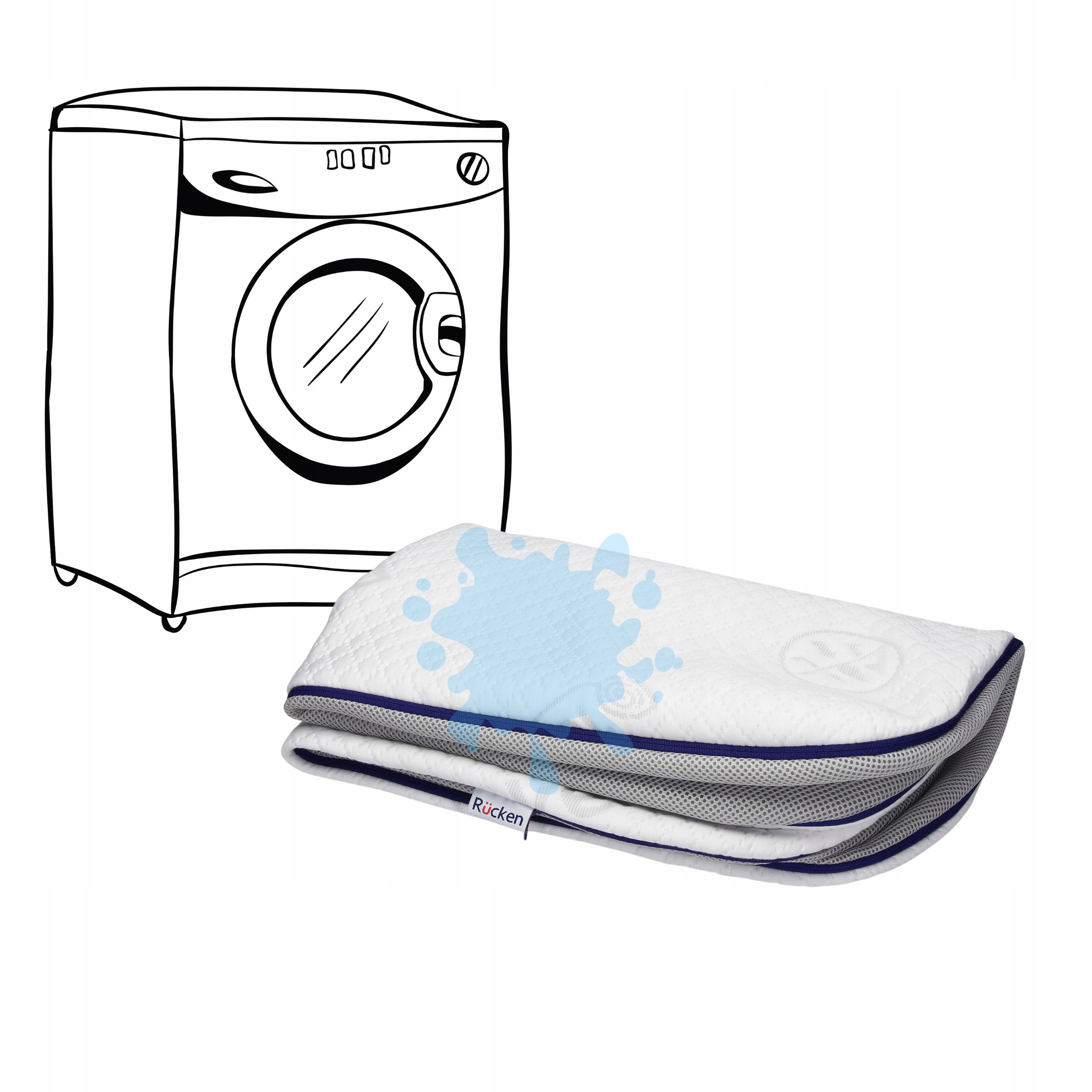 MATERAC RUCKEN DO DOSTAWKI KINDERKRAFT NESTE SOFI LIONELO ESPIRO DLMG01 Marka RUCKEN