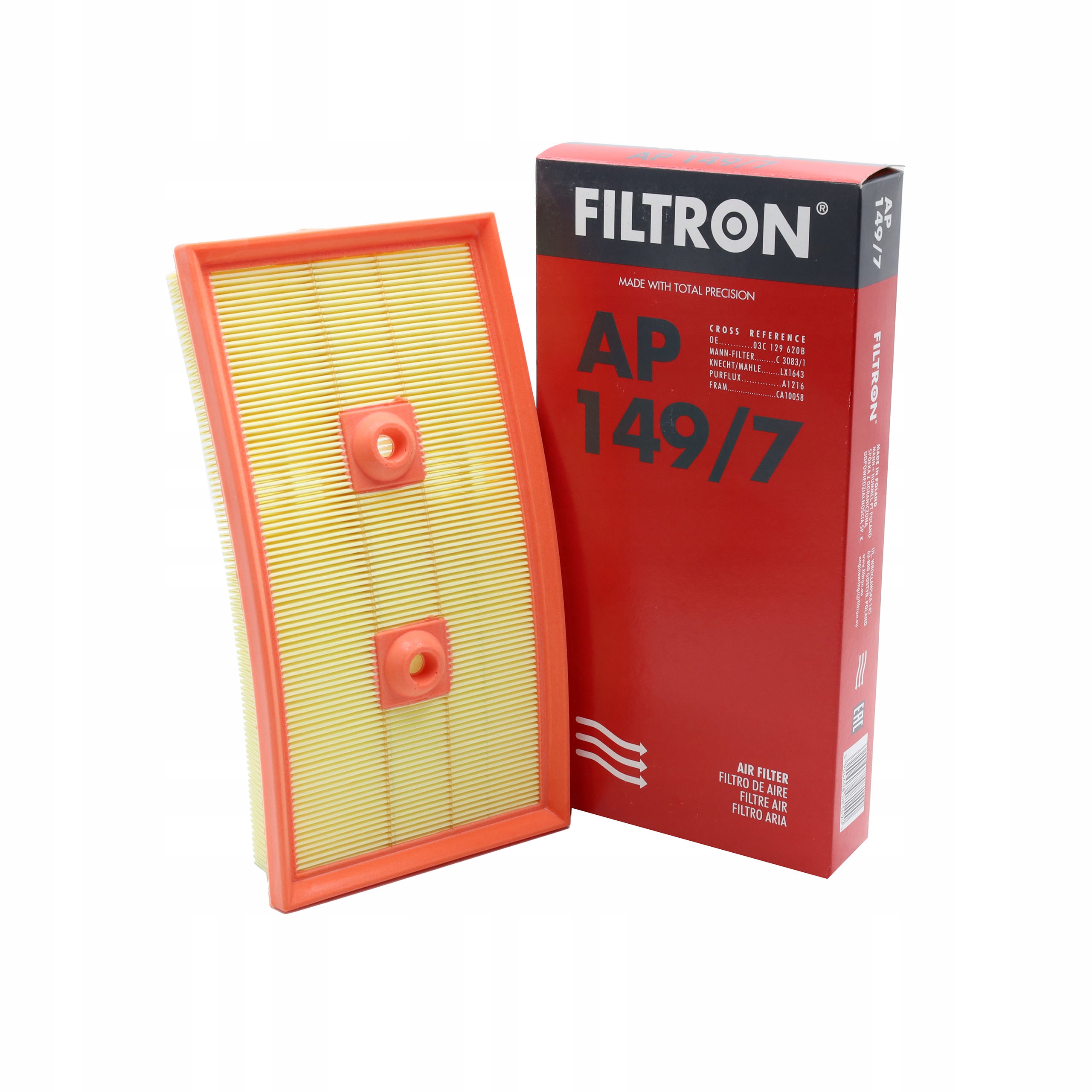

Filtr Powietrza Filtron AP149/7