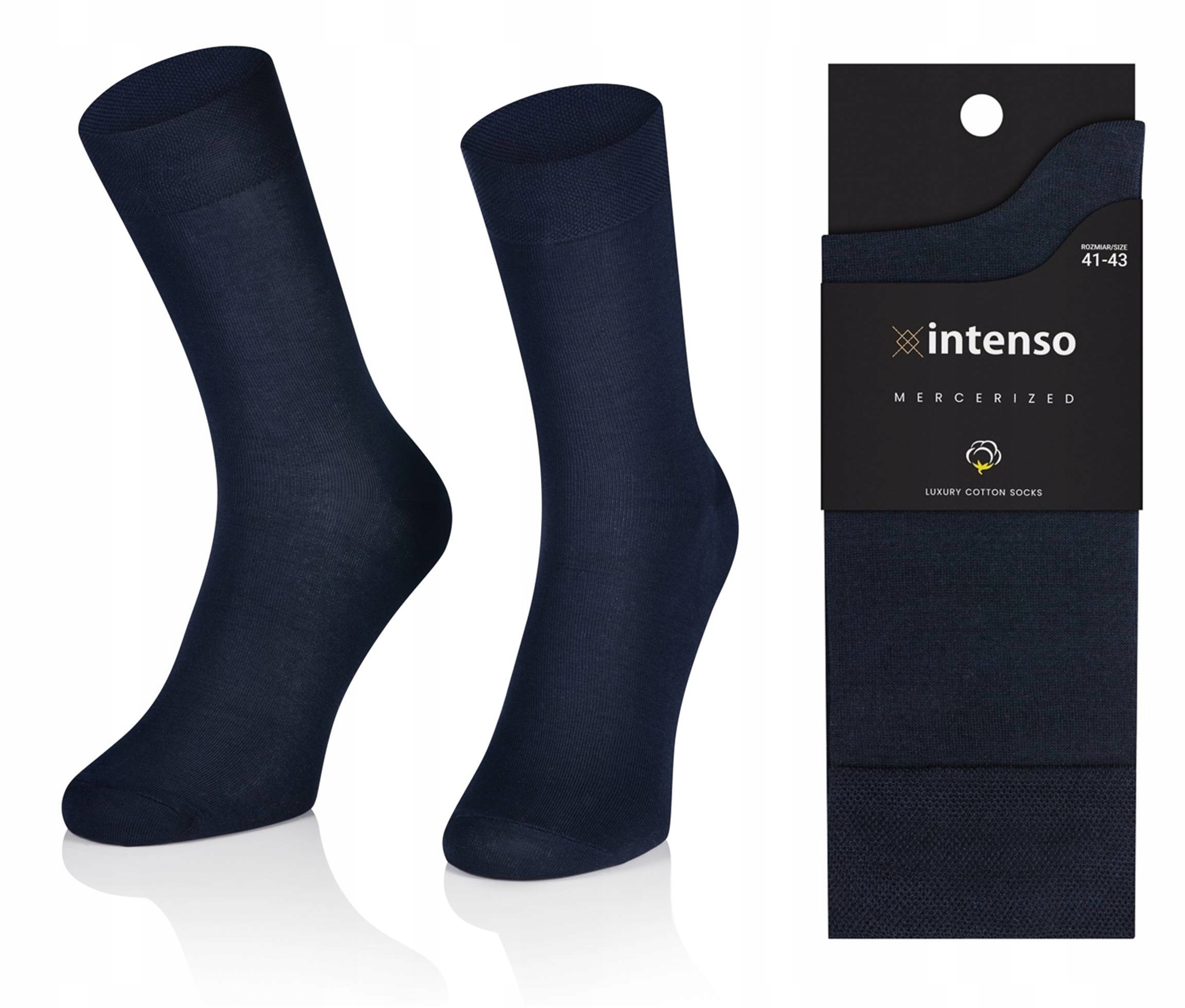 

Skarpety z bawełny Marceryzowanej Intenso Premium