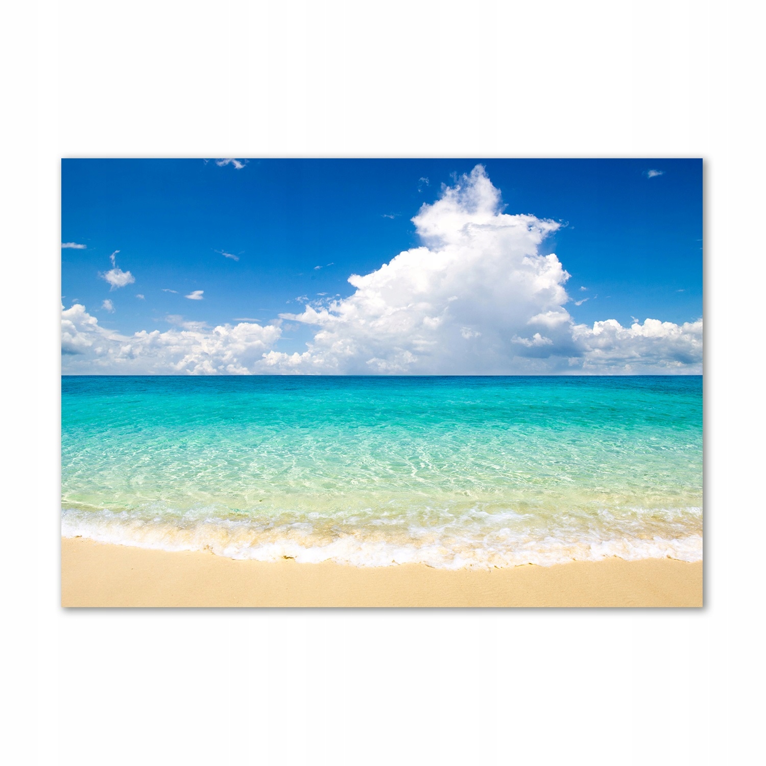 

Foto obraz szkło akrylowy Rajska plaża 100x70 cm