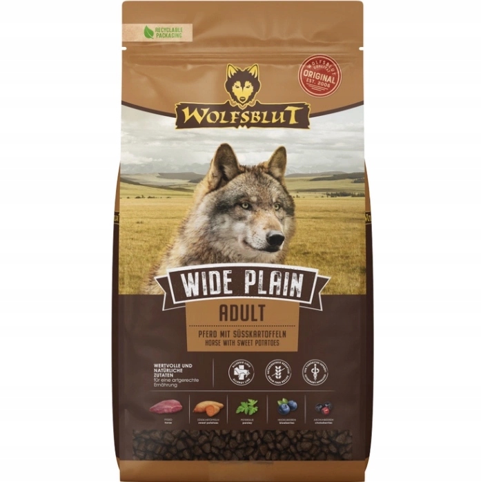 Wolfsblut Karma Dla Psa Wide Plain Konina 2kg