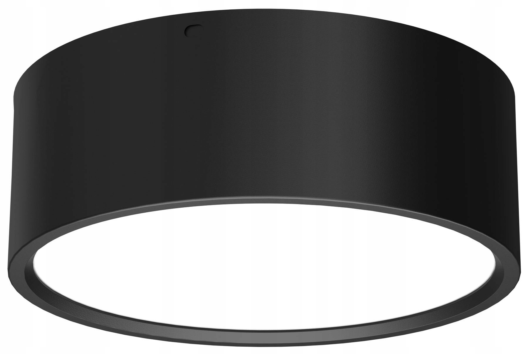 Bodové svítidlo Stropní Svítidlo Stropní Svítidlo Tuba Downlight Led Černá 1x24W Led