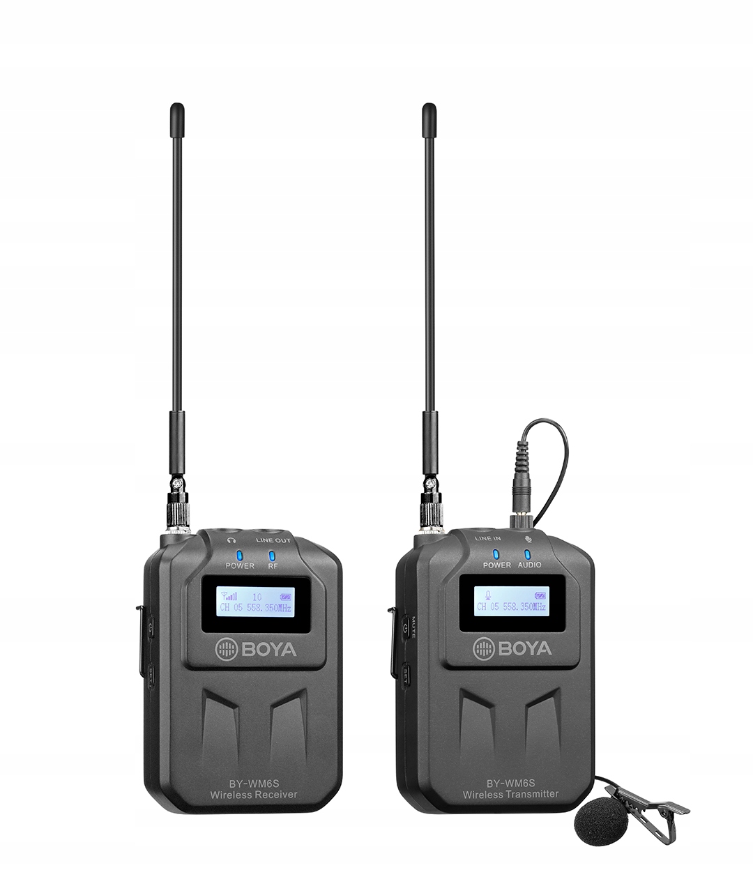 BEZPRZEWODOWY ZESTAW AUDIO DO KAMER BOYA BY-WM6S Rodzaj inny