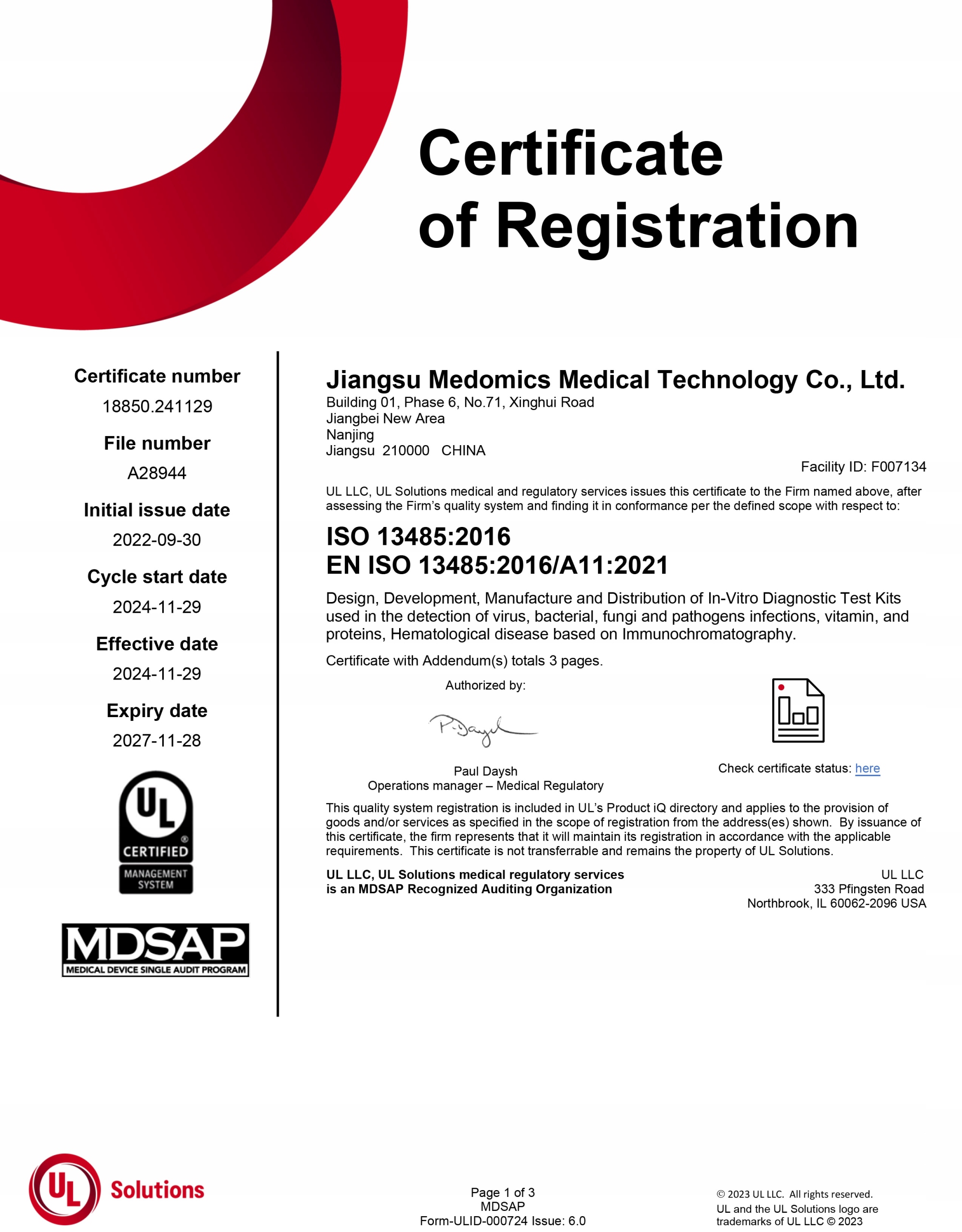 TEST COMBO 5w1 COVID-19/ GRYPA A + B /RSV + ADENOWIRUS DO SAMOKONTROLI Marka inna