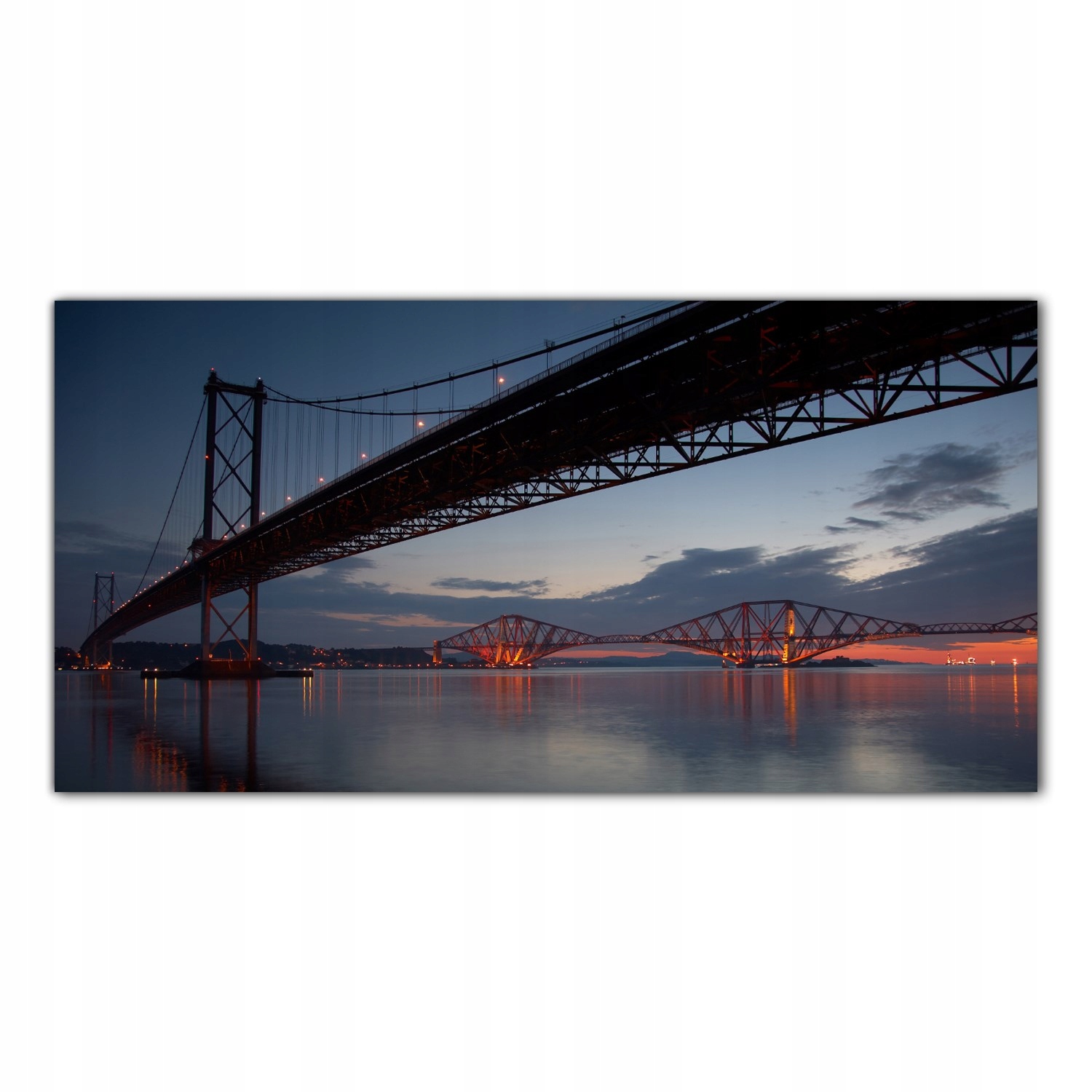 

Obraz Szklany Foto-obraz Mosty Krajobraz 100x50